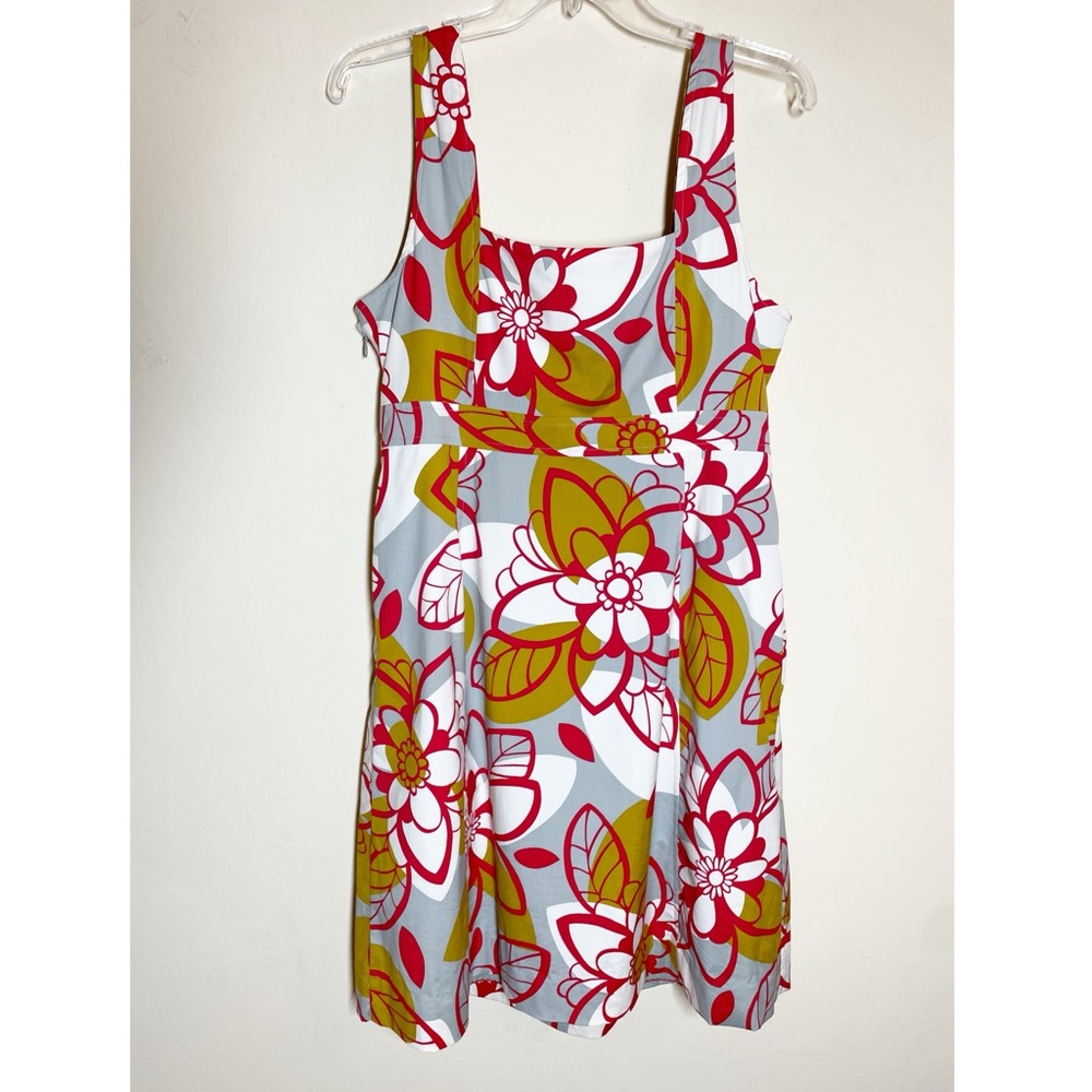 Maeve Anthropologie Retro Print Cotton Dress  14